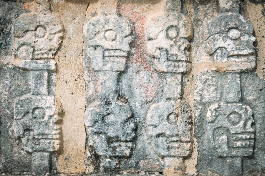 Chichen Itza Stone Carvings