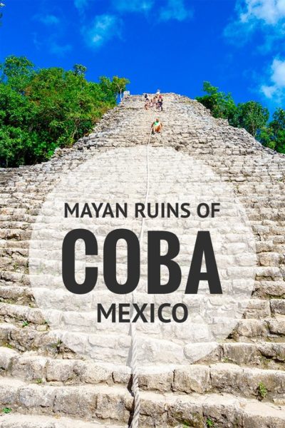 Coba Ruins Guide: Climbing Ancient Pyramids In Mexico #Mexico #Coba #Pyramids