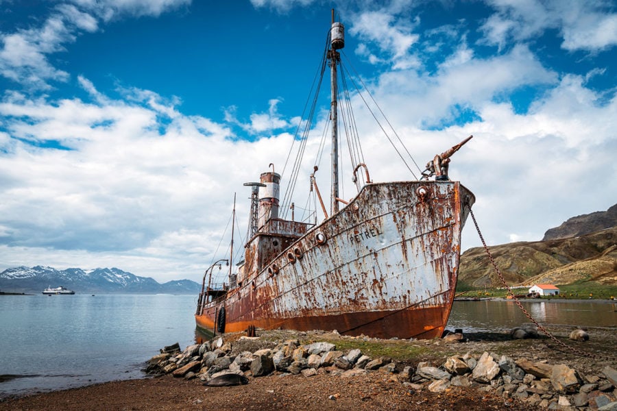 Whaling Boat on South Georgia