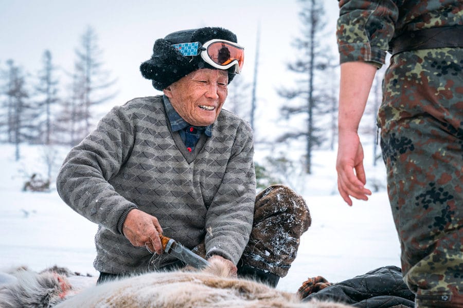 Skinning a Reindeer