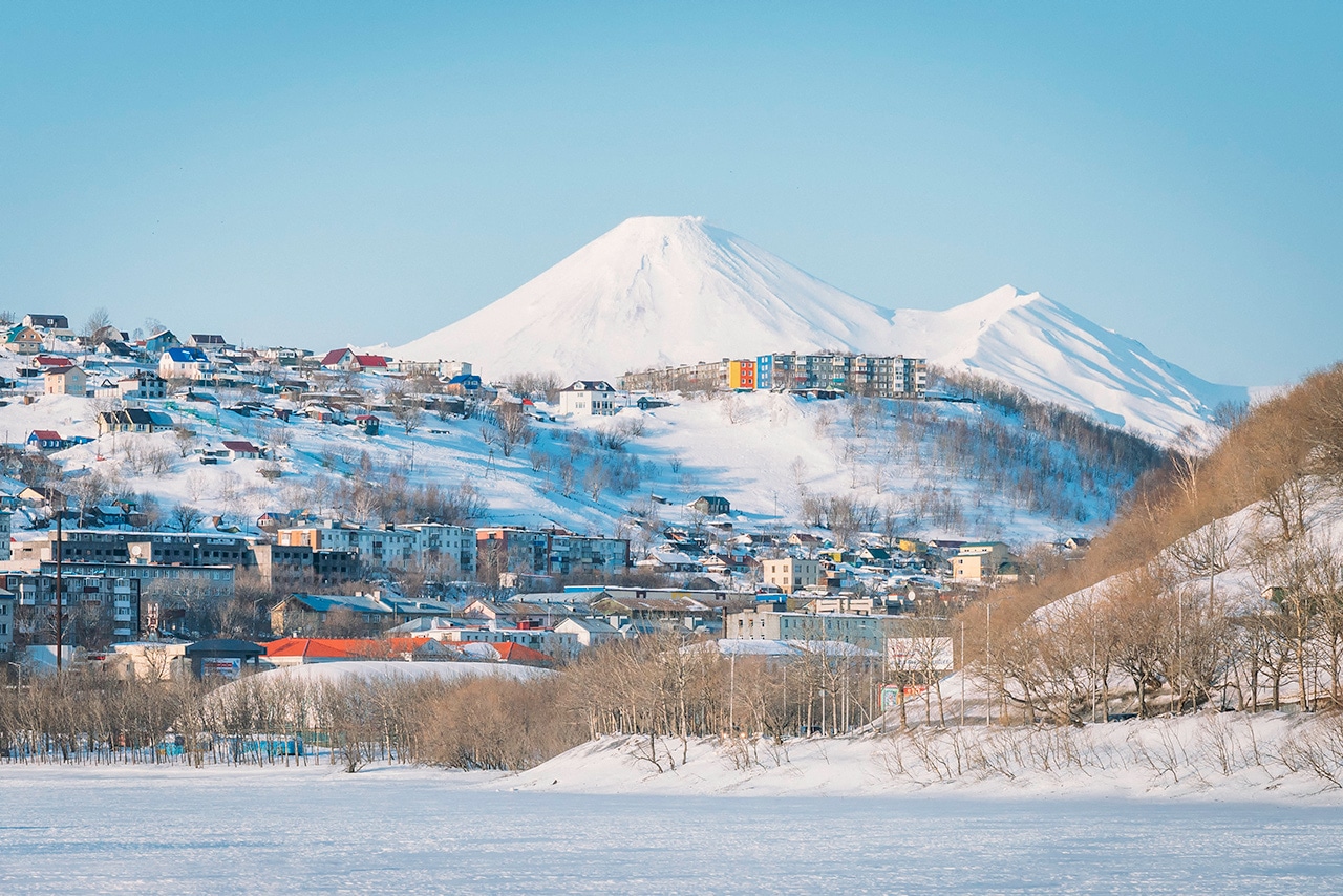 A City Surrounded by Volcanos