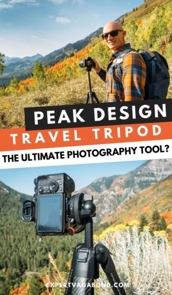 Peak Design Travel Tripod Review #Peakdesign #Tripodreview #Traveltripod