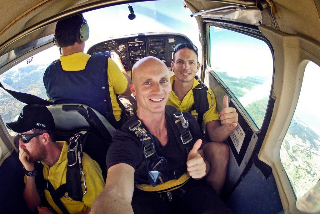 Skydiving Fiji