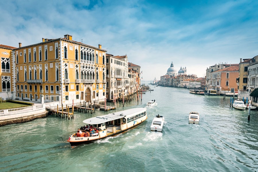 Venice Grand Canal Waterway