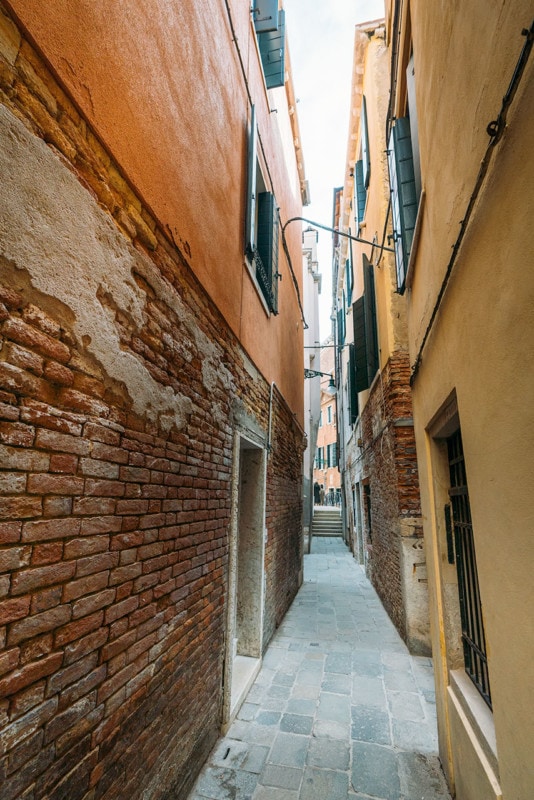 Walking street in Venice