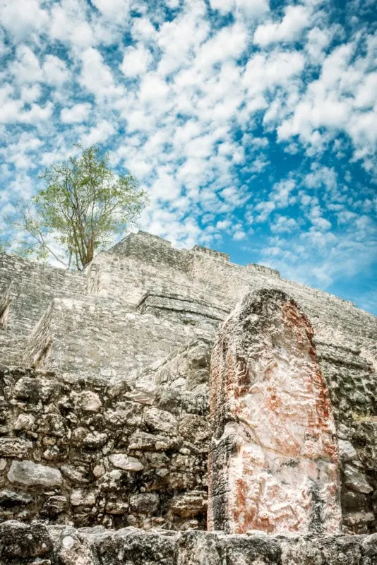 Mayan Stone Stelae