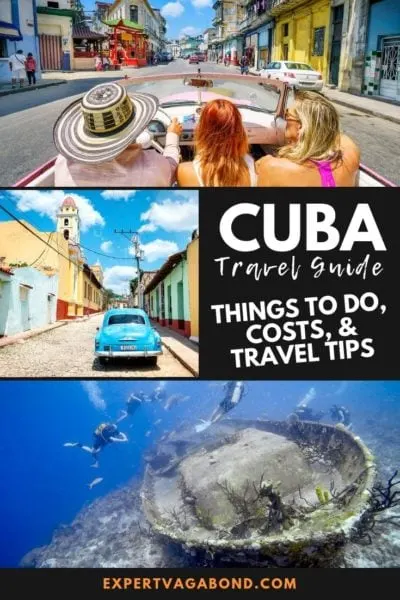 My ultimate budget travel guide to Cuba! Learn about things to do, where to stay, how much it costs, and more.