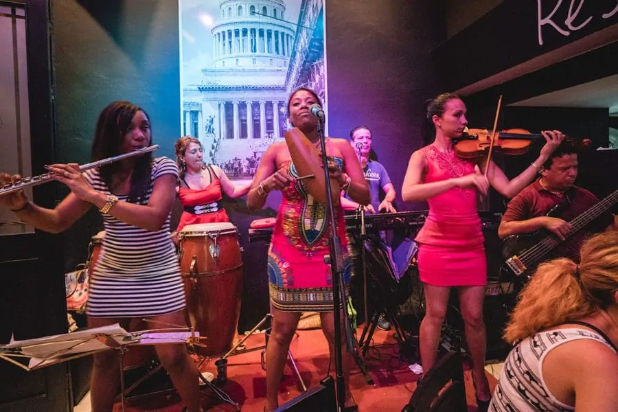 Nightlife in Havana Cuba