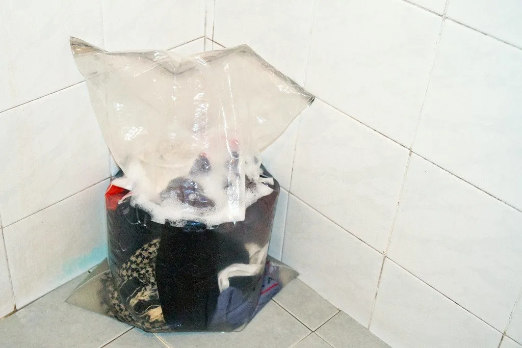 Travel Laundry in a Bag