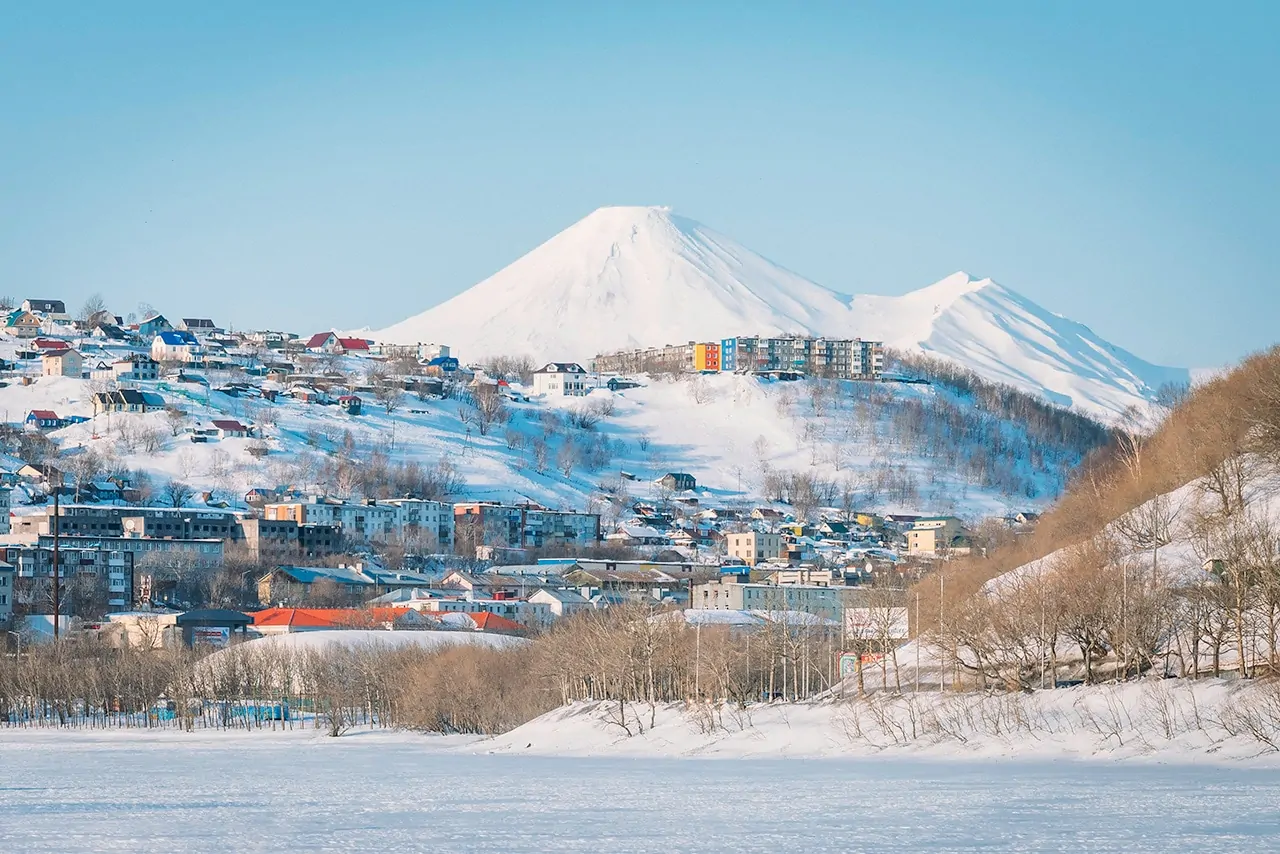 A City Surrounded by Volcanos