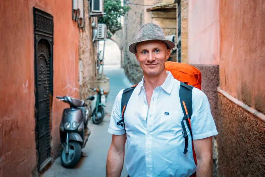 Matt Karsten Exploring Marrakech
