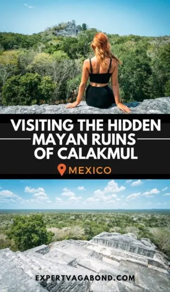 Visiting the Calakmul Mayan Ruins in Mexico. Discover the best activities and places to see. #Calakmul #Mayanruins #Mexico