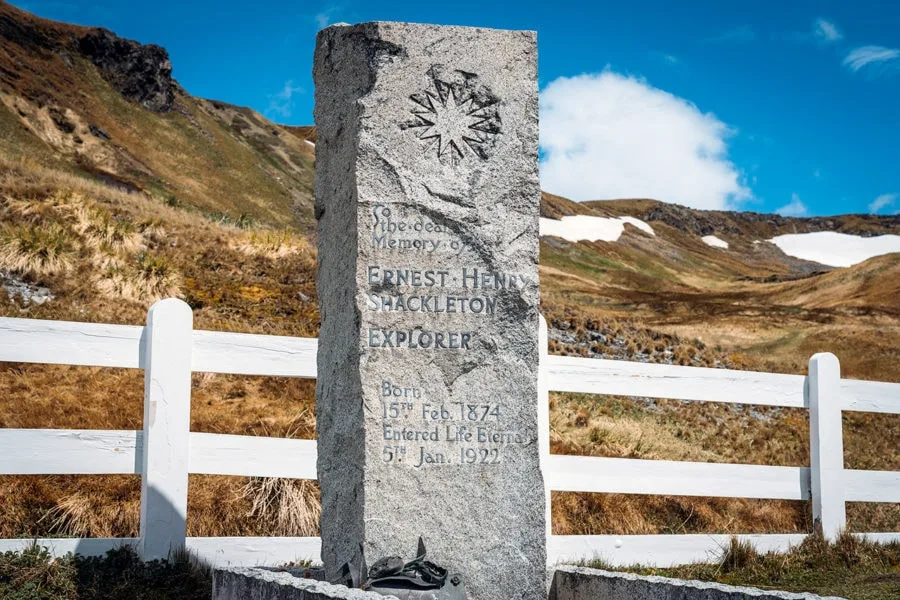 Ernest Shackleton's Grave