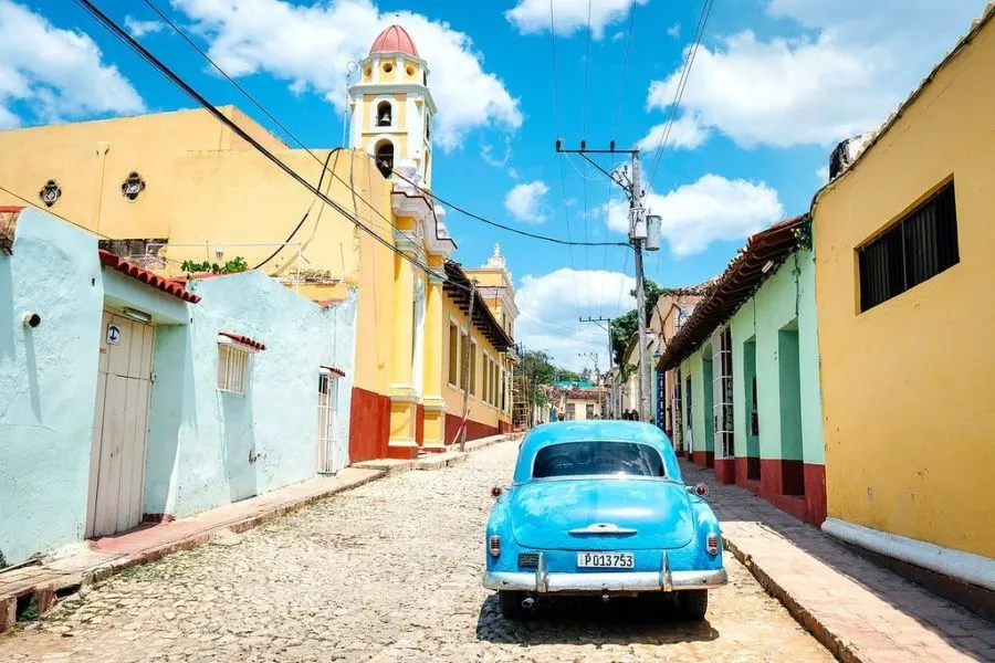 Street in Trinidad Cuba